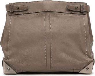 Alexander Wang Pre-owned Alexander Wang Leather Fold Over Trunk Adele Clutch Ladies FI34ARRLLM5FL1XI