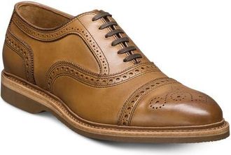 Allen Edmonds Strand Verse Cap Toe Oxford Shoe in Walnut at Nordstrom, Size 10.5