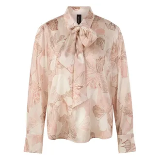 Marc Cain Dames, Blouses & Shirts, Beige, Maat: M Zijde