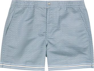 CH&Eacute; Studios Che Lucena Printed Shell Swim Shorts - Light Blue - XL