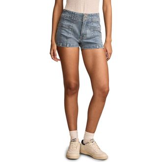 Lucky Brand HR Shorty Denim Shorts in Dole Whip Wash at Nordstrom, Size 27