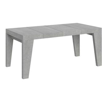 Itamoby Itamoby - Tavolo da pranzo Allungabile - naxy premium - Colore: Cemento - Dimensioni: 90x140/400