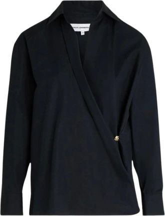 Margaux Lonnberg Margaux Lonnberg, Overhemden, Dames, Zwart, XS, Katoen, Inga Shirt
