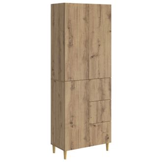 vidaXL Juego De Armarios 2 Uds. Roble Artisan Madera De Ingenier&iacute;a Vidaxl