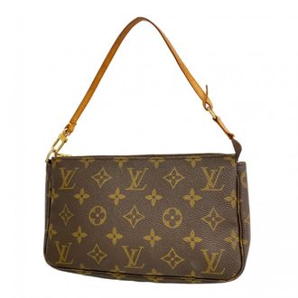 Louis Vuitton Brown Pouch (Pre-Owned)