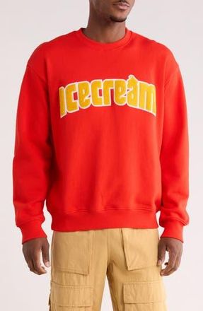 Icecream Swirl Sweatshirt in Fiery Red at Nordstrom Rack, Size Xxx-Large