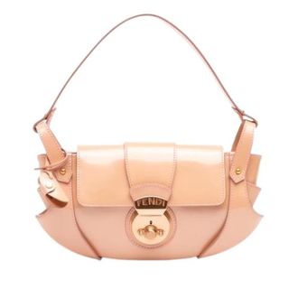 Fendi Pre-owned Compilation Shoulder Bag - Dames - Pre-owned - Beige - Maat: ONE Size Zijde