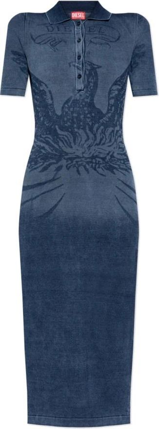 Kleedjes, Dames, Blauw, XS, Denim, Jurk M-Fenny-Drs