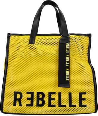 Rebelle Electra City Mesh - Dames - Shoppers - Geel - ONE Size - Tassen