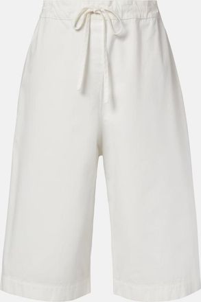 The Row Faldra cotton Bermuda shorts