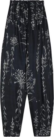 Alysi Pantalone in Seta - Dames - Broeken - Zwart - Maat: M Zijde