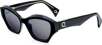 Etnia Barcelona Bette BK Womens Sunglasses Black Size 53