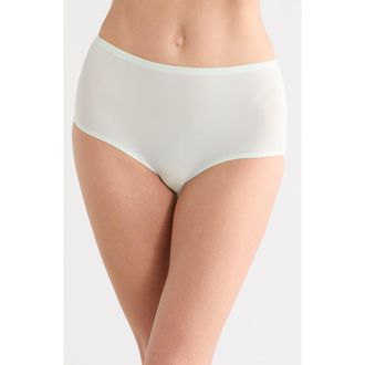 Chantelle Soft Stretch High Waist Briefs in Celadon at Nordstrom
