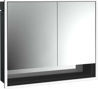 Emco Loft Armario Con Espejo Iluminado Y Estante Inferior, 800mm, 2