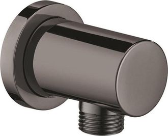 GROHE Rainshower Wandaansluitbocht - ronde rozet - hard graphite