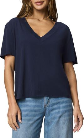 Splendid Kacey V-Neck T-Shirt in Navy at Nordstrom, Size X-Small