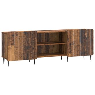 vidaXL Mueble De Tv Madera Envejecida 150 X 31 X 52 Cm Vidaxl