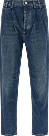 Brunello Cucinelli Jeans de Corte Ic&oacute;nico - Jeans - Hombre - Azul - XL