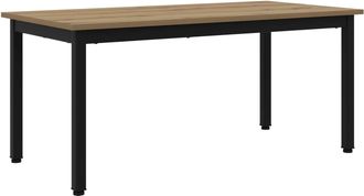 vidaXL Mesa De Caf&eacute; Roble Artisan 100 X 50 X 45 Cm Vidaxl