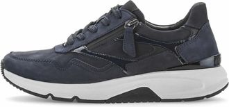 Gabor Sneaker low - Dames - Schoenen - Blauw - Maat: 38 EU Leer