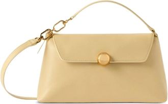 Furla Tassen, Dames, Geel, ONE Size, Polyester, Sfera Soft Mini Bag