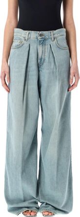Haikure Light Blue Wide Leg Jeans