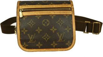 Louis Vuitton Bosphore Waist Monogram Canvas Brown Canvas Handbag (Pre-Owned)