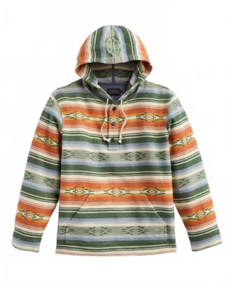 Pendleton Mens Doublesoft Driftwood Hoodie In Multi