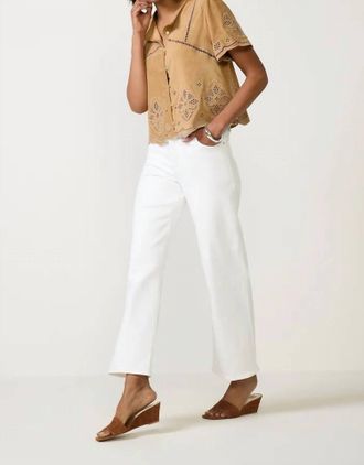 Frame Denim The Mellow Jeans In White