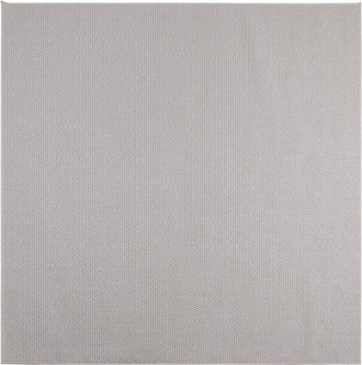 vidaXL Alfombra Interior Lugo Crema 120 X 120 Cm Poli&eacute;ster Vidaxl