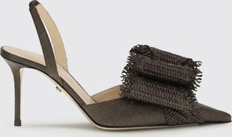 Mach & Mach Slingback Mach & Mach in rafia