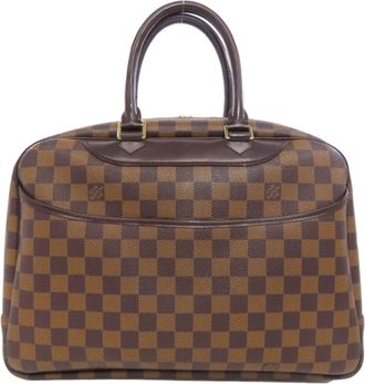 Louis Vuitton Brown Damier Canvas Damier Canvas Tote Bag (Pre-Owned)
