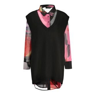 Desigual Vest Mamen Lacroix - Dames - Truien - Zwart - Maat: XS