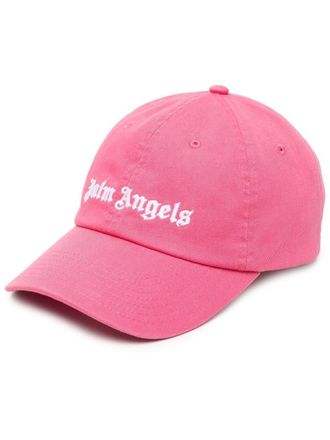 Palm Angels Cappello da baseball con ricamo - Rosa