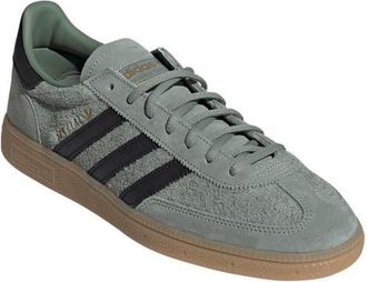 adidas Gender Inclusive Handball Spezial Sneaker in Silver Green/Core Black/Gum4 at Nordstrom, Size 10.5 Womens