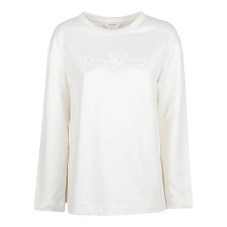 Max Mara Sweatshirts, female, White, Size: M Berma Sweatshirt