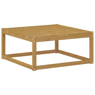 vidaXL Reposapi&eacute;s De Exterior Madera De Acacia S&oacute;lida Blanco Vidaxl