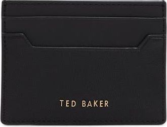 Ted Baker Cavendish Pebbled Leather Cardholder in Smooth Black at Nordstrom Rack
