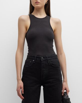 Rag & Bone The Essential Ribbed Tank Top