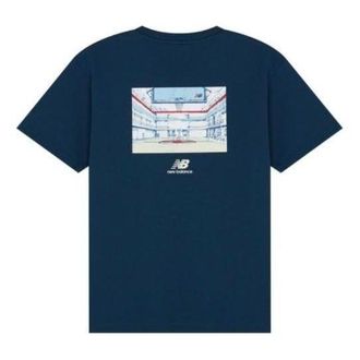 New Balance x ANB Brand Tee Blue White AMT22377-BGV