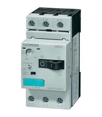 SIEMENS 3rv1011-1ga10 Interruptor Autom&aacute;tico Compacto Ip20 4,5-6,3a
