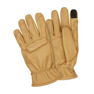 Sealskinz Sealskinz Unisex Waterproof Cold Weather Work Gloves With Fusion Control for Men and Women - Beige Leather - Size X-Large
