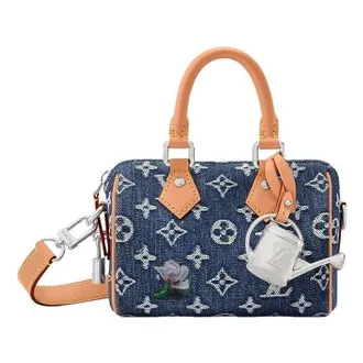 Louis Vuitton Speedy 18 Bandouli&egrave;re Blue M27557