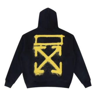 Off-white Sprayed Arrow Hoodie Black 44OWOS26K060-001