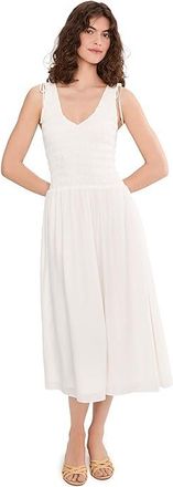Paige Sebastian Dress Womens Dress White : LG, Nylon/Rayon