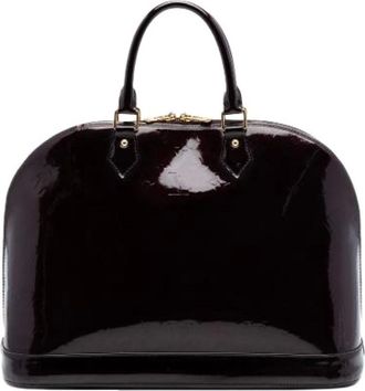 Louis Vuitton Pre-owned Handbags, female, Purple, Size: ONE SIZE Pre-owned Alma GM Handbag