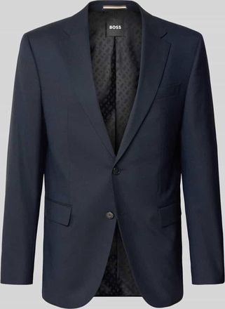 HUGO BOSS Regular Fit Anzugsakko mit Woll-Anteil Modell JASPER in Blau, Größe 102