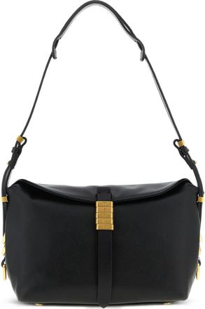 Pinko Borsa a spalla con anello inciso - Nero