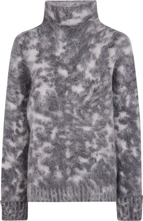 Joseph Truien & Vesten, Dames, Grijs, S, Polyester, Esme Fluffy Alpaca Jumper