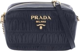 Prada Pre-owned Cross Body Bags, female, Black, Size: ONE SIZE Pre-owned Vintage Cross Body Bag
